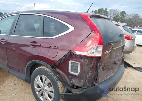 2013 Honda Cr-V Ex-L from USA, damaged, VIN 5J6RM4H75DL025740